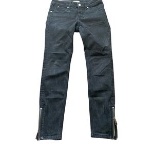 Burberry Brit mid rise Bexton black skinny jeans